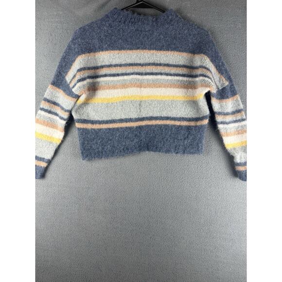 Wrap London Size 6 Women Wool Baby Alpaca Wool Blend Pullover Sweater Cropped - Picture 7 of 8